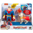 Liga Superzvierat - Figurky Superman & Krypto