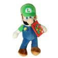 Super Mario - Plyšová postavička 25 cm Luigi