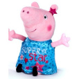 Peppa Pig – Plyšová postavička 32 cm Tyrkysová