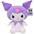 Hello Kitty - Plyšová postavička 23 cm Fialová Kuromi