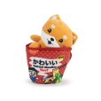 Plyšové zvířátko – Nudle 16 cm Červené