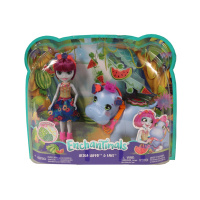 Enchantimals - Panenka se zvířátkem Hedda Hippo & Lake