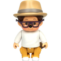 Monchhichi autíčko s figurkou