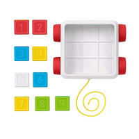 Fisher-Price - Vozík s kostkami