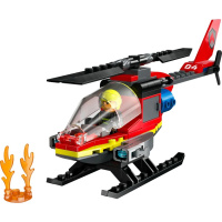 60411 Lego City – Hasičský záchranný vrtulník