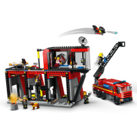 60414 Lego City – Hasičská stanice s hasičským vozidlem