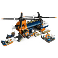 60437 Lego City – Helikoptéra na průzkum džungle v základním táboře