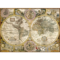 Puzzle 3000 - Starožitná mapa světa