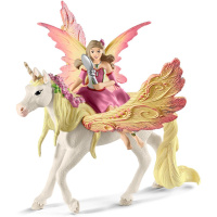 Schleich Bayala - Víla Feya a Pegas jednorožec 70568