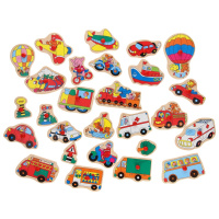 Dřevěné puzzle s úchytem