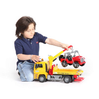 Bruder - MAN TGA odtahovka + Jeep