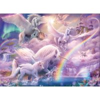 Puzzle 100 XXL - Jednorožci