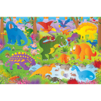 Velké podlahové puzzle – Dinosauři
