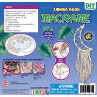 Makramé – Svítící měsíc