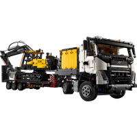 42175 Lego Technic – Nákladní auto Volvo FMX a elektrický bagr Volvo EC230