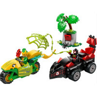 11198 Lego Marvel – Spin, Electro a honička s dinosauřím vozidlem