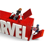 76313 Lego Marvel – Logo Marvel a mini figurky
