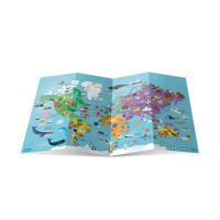 Kouzelné čtení – Mapa světa pro děti