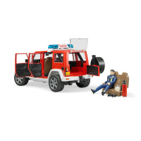 Bruder - Hasičský Jeep Wrangler Rubicon