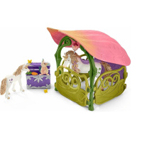 Schleich – Třpytivý květinový domek 42445