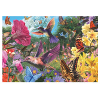 Puzzle 200 XL - Kolibříci a motýli