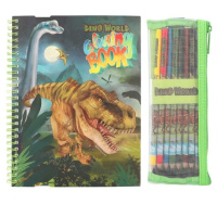 Dino World – Omalovánky s barvičkami