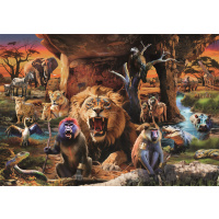 Puzzle 1500 – Král zvířat