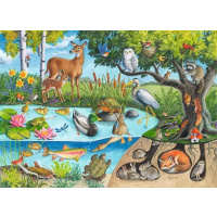 Puzzle 60 – Zvířátka