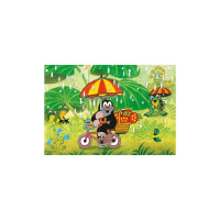 Puzzle 2x48 – Krtek se raduje