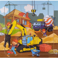 Dřevěné puzzle 9 ks