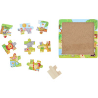 Dřevěné puzzle 9 ks
