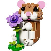 31376 Lego Creator – Roztomilý křeček s květinou