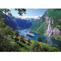 Puzzle 1000 - Nórsky fjord