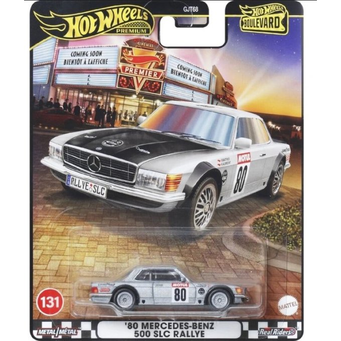 Hot Wheels - Boulevard 80 Mercedes-Benz 500 SLC Rallye