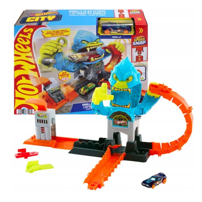 Hot Wheels City – Dráha Gorilla Slam Attack