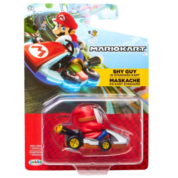 Mario Kart – Vozidlo s figurkou Shy Guy