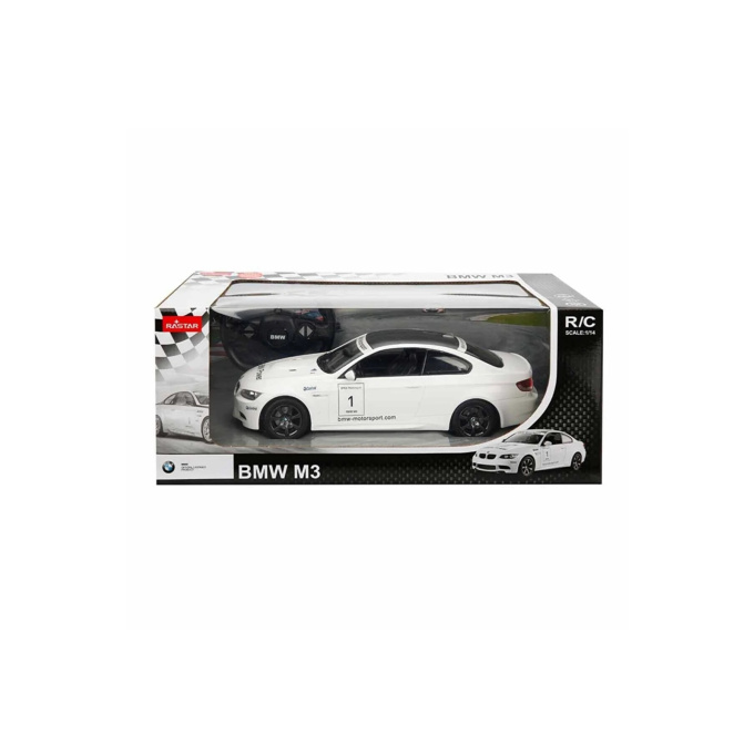 RC - BMW M3 1:14 BMW M3 Bílé