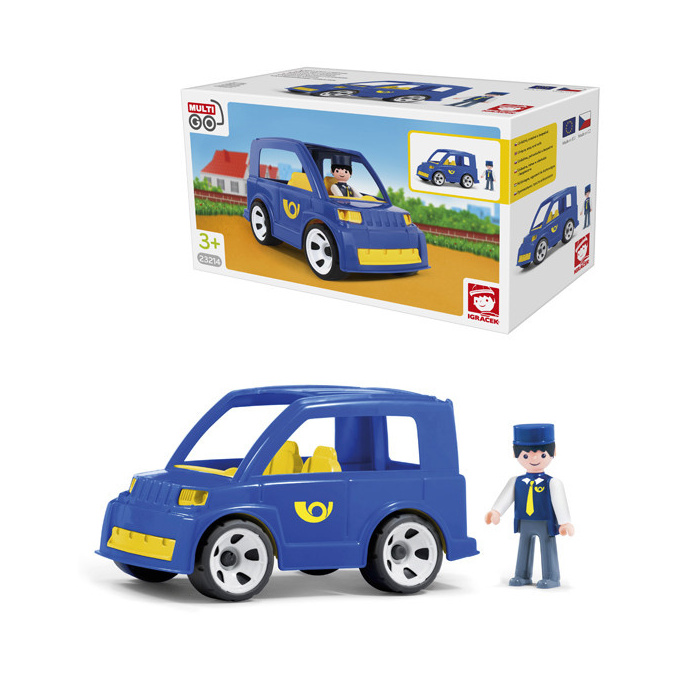 Igráček MultiGo - Poštovní auto s pošťákem