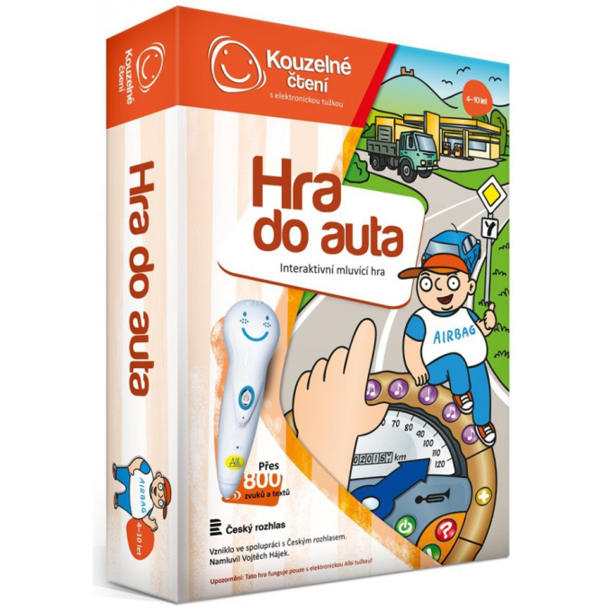Kouzelné čtení - Hra do auta
