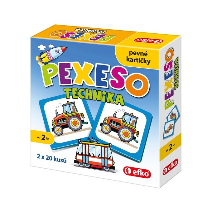 Pexeso - Technika