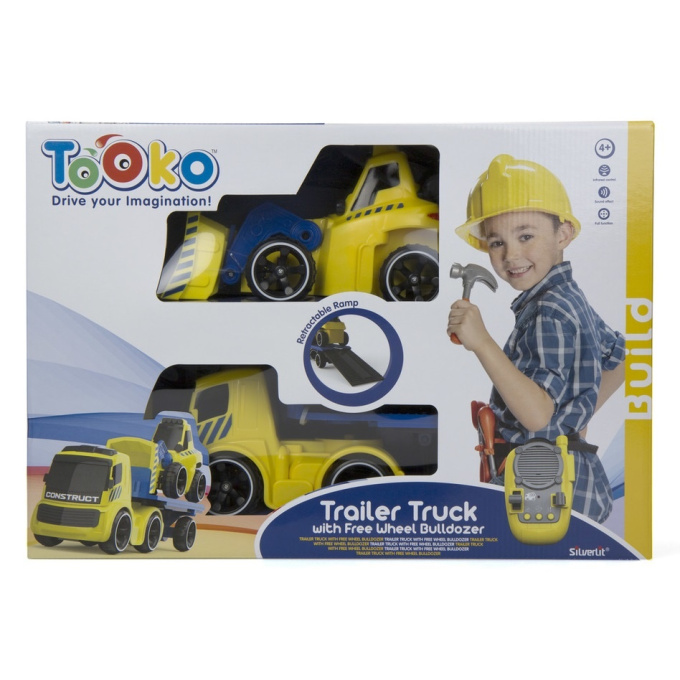 RC - Nákladní auto s přívěsem