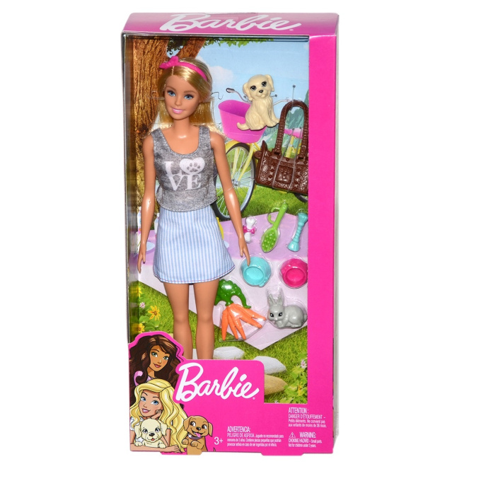 Barbie - Panenka se zvířátky