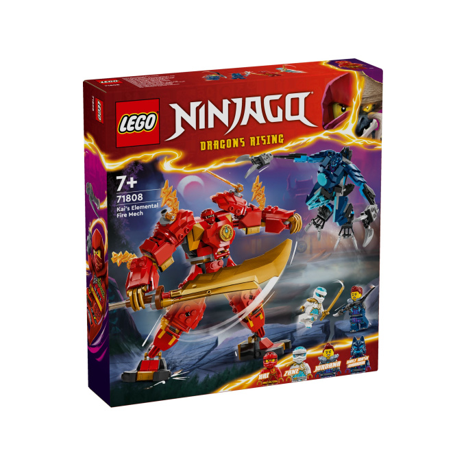 71808 Lego Ninjago – Kaiův živelný ohnivý robot
