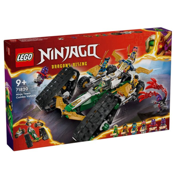 71820 Lego Ninjago – Tým nindžů a kombo vozidlo