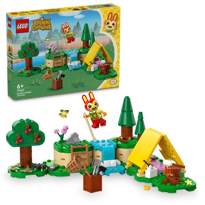 77047 Lego Animal Crossing – Bunnie a aktivity v přírodě