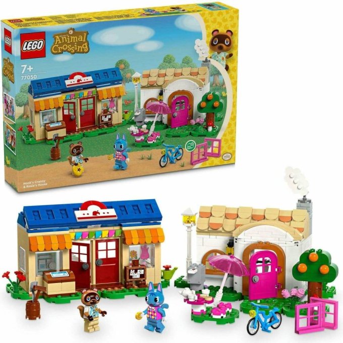 77050 Lego Animal Crossing – Nook's Cranny a dům Rosie