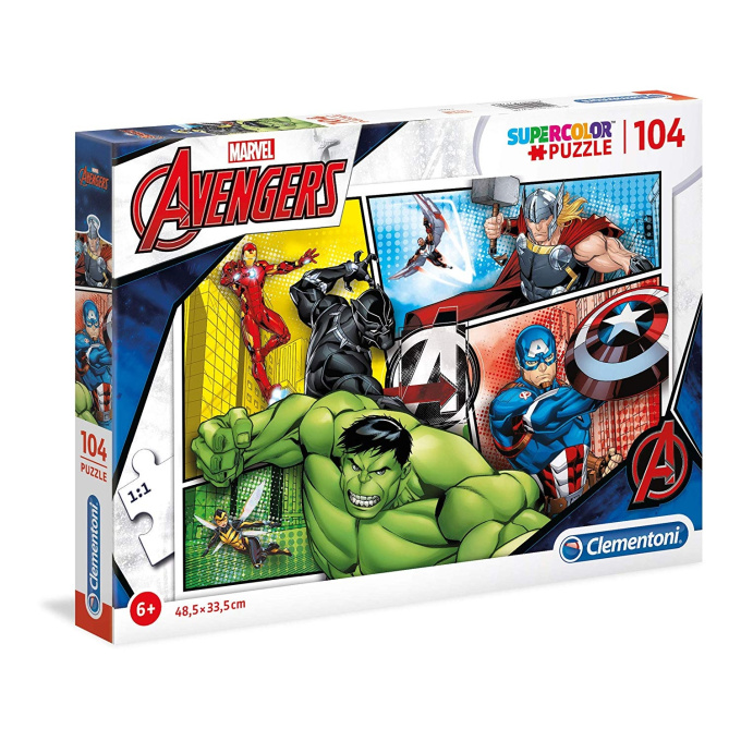 Puzzle 104 SuperColor - Avengers