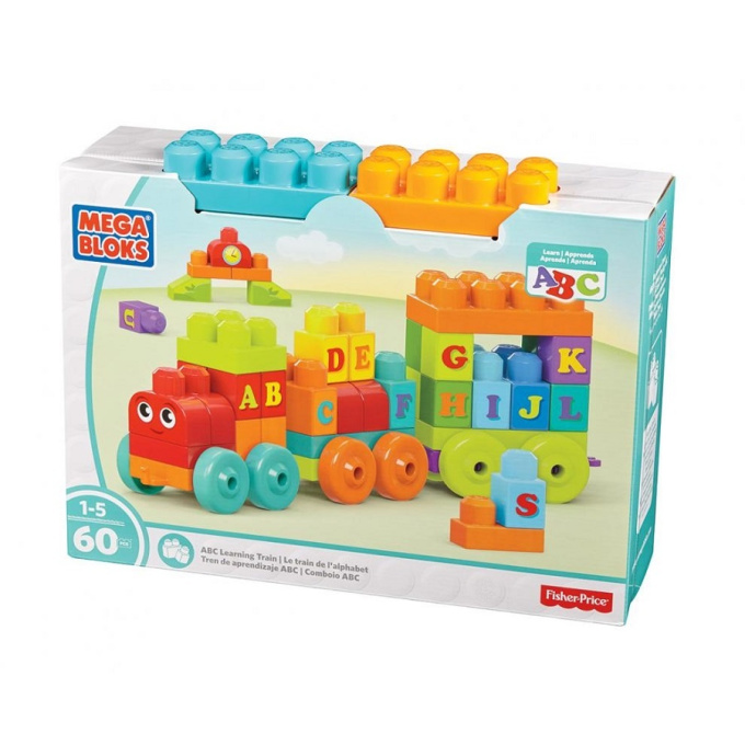 Mega Bloks – Vláček s písmenky