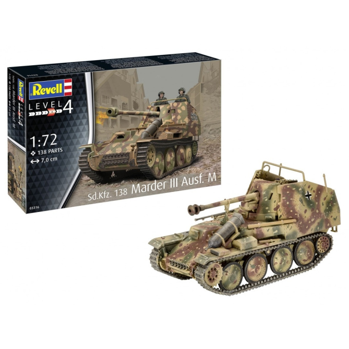 Revell - Tank Sd. Kfz. 138 Marder III Ausf. M