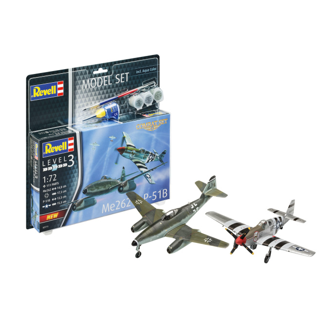 Revell - Me262 a P-51B